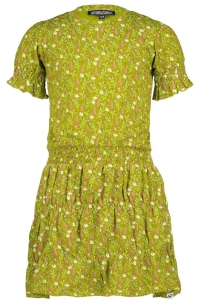 4President jurk Leena aop army green flowers